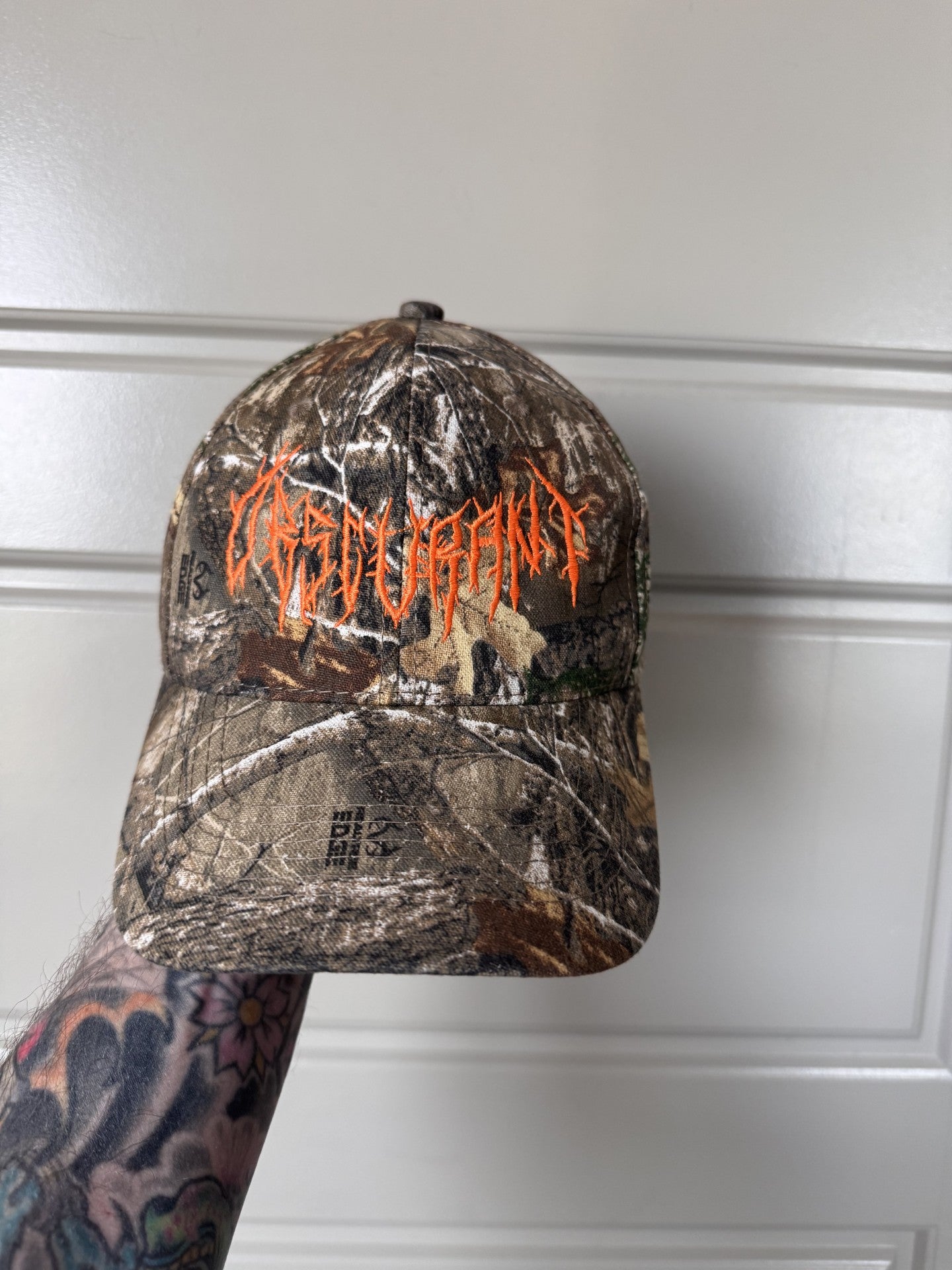 Black Metal Logo Realtree® Camo Hat
