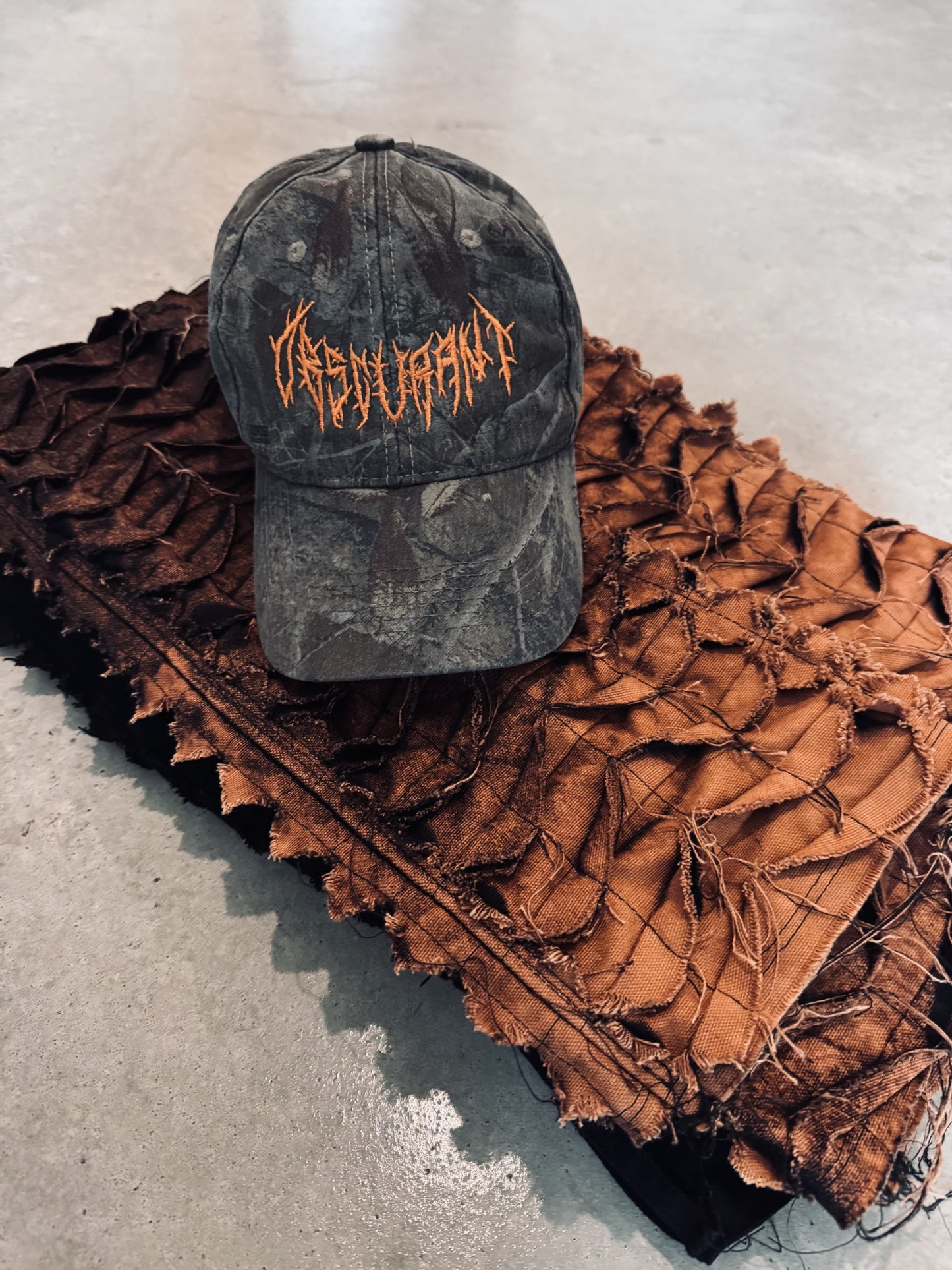 Black Metal Logo Realtree® Camo Hat
