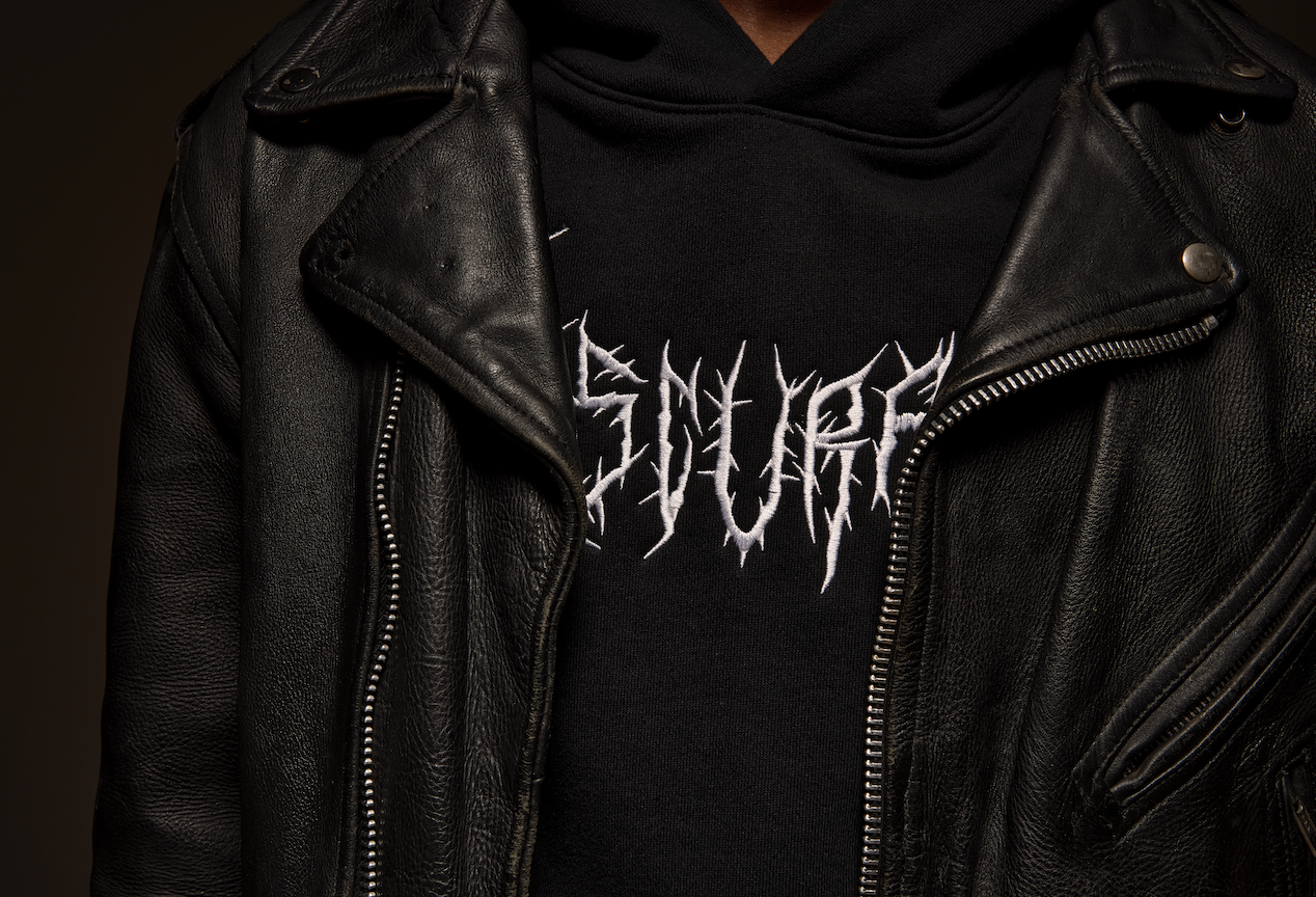 Distressed Punk Moto Jacket