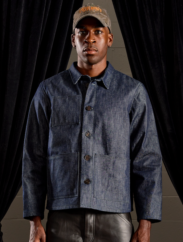 Selvedge Denim Chore Coat
