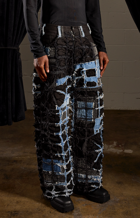 Sashiko Destroyed Denim (One of One)